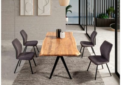 Table à Manger Mudri 200 Bois d'Acacia Votre Magasin de Meuble et Électroménager à La Réunion ! 3 Table à Manger Mudri 200