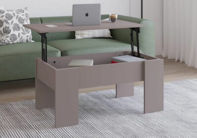 Table de Salon avec Plateau Relevable (Collection Dilly) DESTOCKAGE WEB Votre Magasin de Meuble et Électroménager à La Réunion ! 2 commander table de salon quartier français réunion 974