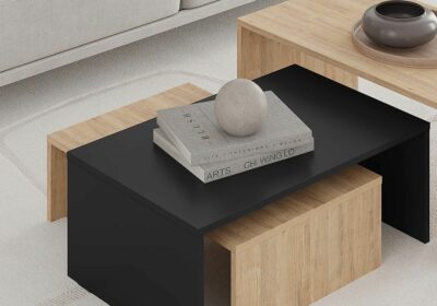 Set de 2 Tables de Salon Trio Meubles Votre Magasin de Meuble et Électroménager à La Réunion ! 2 Set de 2 Tables de Salon Trio