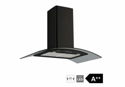 Hotte Galbée Décorative 90cm Glem (GHS972) Cuisson Votre Magasin de Meuble et Électroménager à La Réunion ! 3 commander hotte galbée st louis 974 réunion