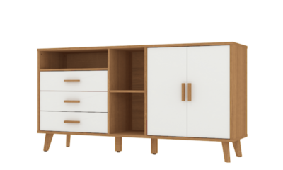 Buffet Bas 2 Portes 3 Tiroirs Nuna Meubles Votre Magasin de Meuble et Électroménager à La Réunion ! 2 commander buffet bas st denis 974 réunion