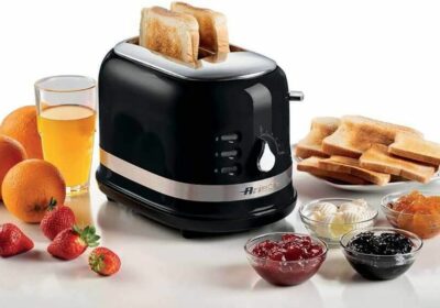 Grille-Pain à 2 Tranches Moderna Ariete (149Noir)