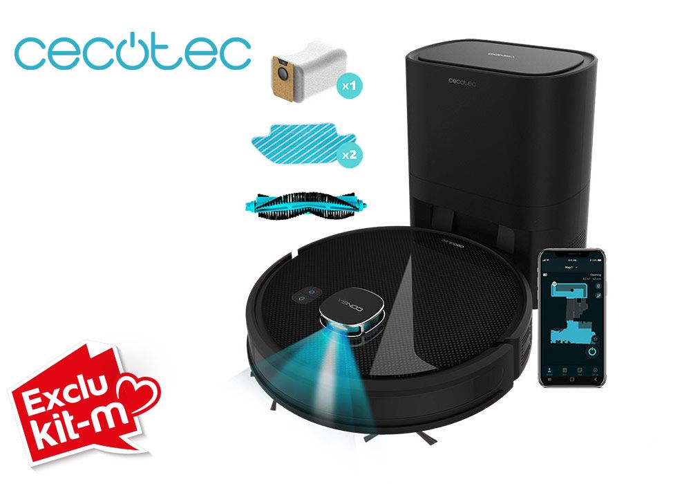 Robot Nettoyeur Conga Eternal Home Xtreme Cecotec • KitM )