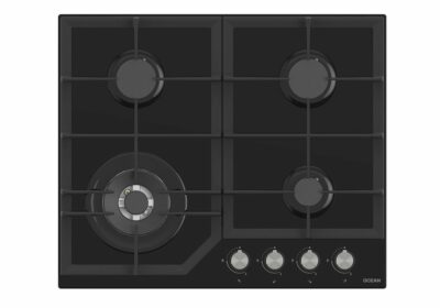 Plaque de Cuisson 4 Feux Gaz Vitrée Ocean (OHGGR64NPROSV)