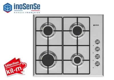 Plaque de Cuisson 4 Feux Inox InoSense