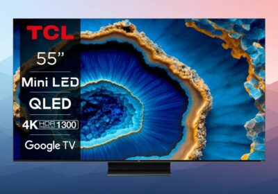 TV QLED MINI LED 4K 55"139cm TCL (55C809)