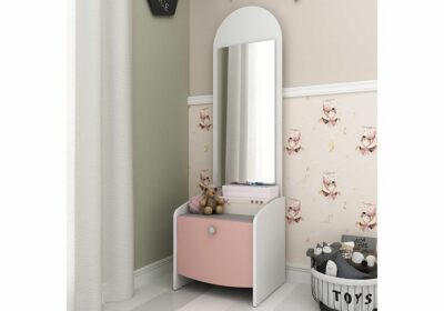 Lit 90x190cm (Collection Ternura) Chambres Enfant Votre Magasin de Meuble et Électroménager à La Réunion ! 5 Coiffeuse Colonne (Collection Ternura)