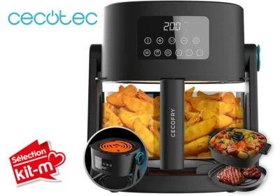Friteuse sans Huile Réversible 3en1 1500W Cecofry Flip&Grill 450 Cecotec (4952) Cuisine Votre Magasin de Meuble et Électroménager à La Réunion ! Friteuse sans Huile Réversible 3en1 1500W Cecofry Flip&Grill 450 Cecotec (4952) Cuisine Votre Magasin de Meuble et Électroménager à La Réunion !