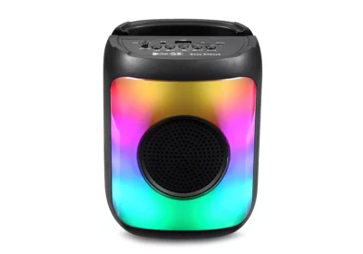 Enceinte Portable Bluetooth Lumineuse + Micro Filaire (KA-FIRE)