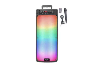 Enceinte Portable Bluetooth Lumineuse + Micro Filaire (KA23-FIRE)