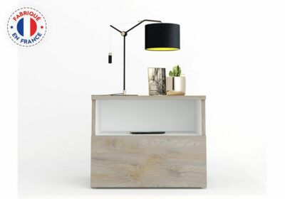 Chevet 1 Tiroir (Collection Prado) La Chambre Votre Magasin de Meuble et Électroménager à La Réunion !