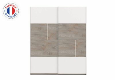 Armoire 2 Portes Coulissantes (Collection Prado)