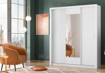 Armoire de Rangement 3 Portes Coulissantes avec Miroir Armoires, Commodes & Chevets Votre Magasin de Meuble et Électroménager à La Réunion ! 3 acheter armoire st denis réunion 974