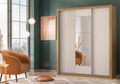 Armoire de Rangement 3 Portes Coulissantes avec Miroir Vero Armoires, Commodes & Chevets Votre Magasin de Meuble et Électroménager à La Réunion ! 2 acheter armoire ste suzanne réunion 974