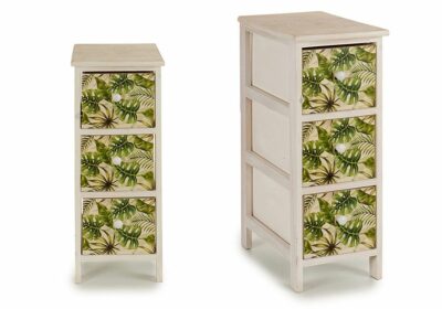 Meuble Étroit en Bois 3 Tiroirs Feuilles Vertes Inspirations Déco Votre Magasin de Meuble et Électroménager à La Réunion ! 2 acheter meuble bois ste suzanne réunion 974