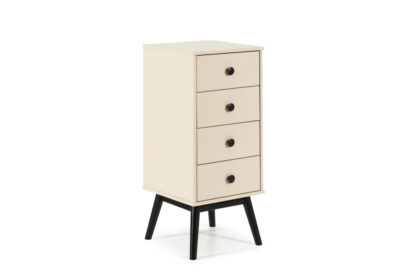 Chiffonnier Clem 4 Tiroirs Armoires, Commodes & Chevets Votre Magasin de Meuble et Électroménager à La Réunion !