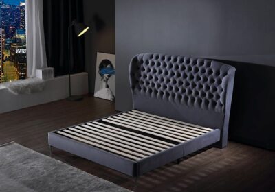 Lit 160×200 Jean-Louis Scherrer Bristol (KT018) Jean-Louis Scherrer Literie Votre Magasin de Meuble et Électroménager à La Réunion ! 2 acheter lit quartier français réunion 974