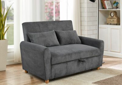 Canapé Convertible Côtelé H7202