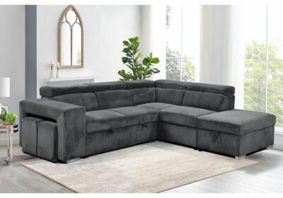 Salon d’Angle Convertible Côtelé Épais Angles Votre Magasin de Meuble et Électroménager à La Réunion ! 2 Salon d'Angle Convertible Côtelé Épais