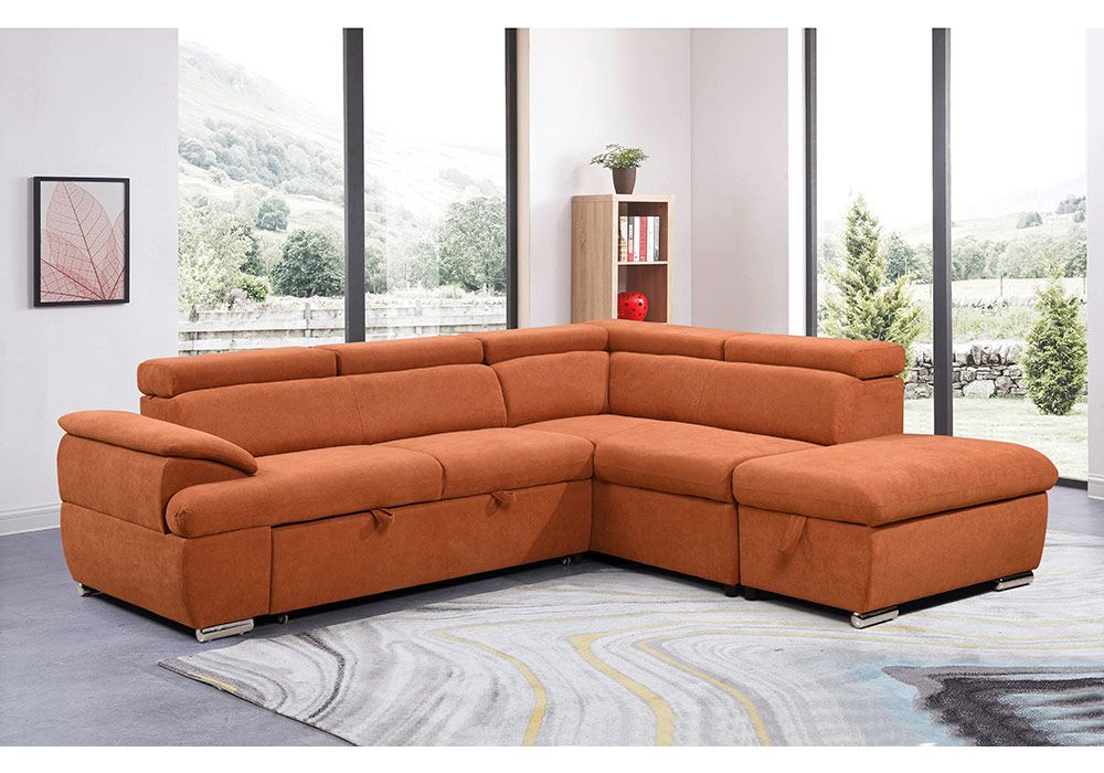 Salon d’Angle Convertible Orange Angles Votre Magasin de Meuble et Électroménager à La Réunion ! 4 acheter salon d'angle ste suzanne réunion 974