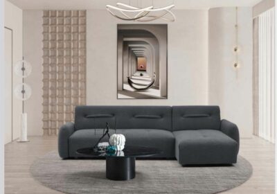 Salon d'Angle Convertible Réversible Michele