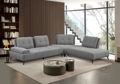 Fauteuil Cabriolet en Tissus Fauteuils, Tabourets & Poufs Votre Magasin de Meuble et Électroménager à La Réunion ! 4 Salon d'Angle Avance Recule Alice