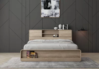 Lit 140x190cm (Collection Isis) Chambres à Coucher Votre Magasin de Meuble et Électroménager à La Réunion ! 3 Lit 140x190cm (Collection Isis)