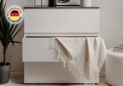 Commode 3 Tiroirs Brest Armoires, Commodes & Chevets Votre Magasin de Meuble et Électroménager à La Réunion !