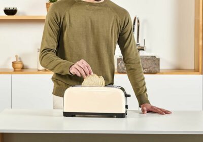 Grille-Pain Vintage Cream Taurus