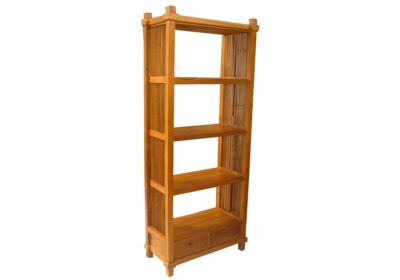 Étagère Bibliothèque 3 Tablettes + 2 Tiroirs en Teck Massif Meubles Exotiques Votre Magasin de Meuble et Électroménager à La Réunion ! 2 acheter étagère ste suzanne réunion 974