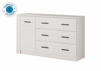 Commode 3 Tiroirs 1 Porte (Collection Anders) Armoires, Commodes & Chevets Votre Magasin de Meuble et Électroménager à La Réunion ! 3 acheter commode st pierre réunion 974