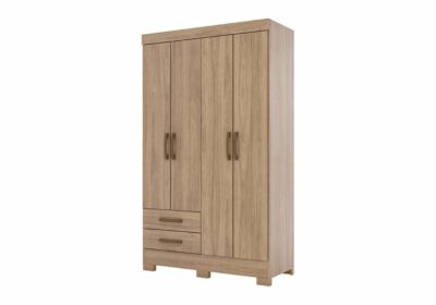 Armoire 4 Portes et 2 Tiroirs Jequitiba