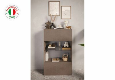 Argentier 2 Portes (Collection Zaria Bronze/Mercure) Meubles Votre Magasin de Meuble et Électroménager à La Réunion !