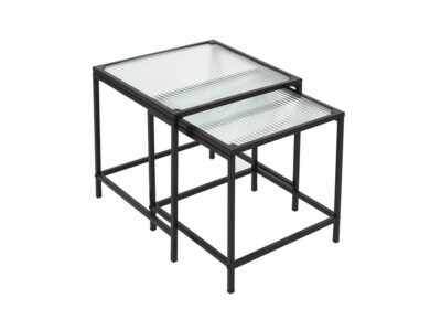 Table Gigogne (Collection Rosan Verre) Inspirations Déco Votre Magasin de Meuble et Électroménager à La Réunion ! 3 commander table gigogne savannah réunion 974