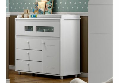 Commode à Langer 4 Tiroirs 1 Porte Chambres Enfant Votre Magasin de Meuble et Électroménager à La Réunion ! 2 commander commode à langer st paul 974 réunion