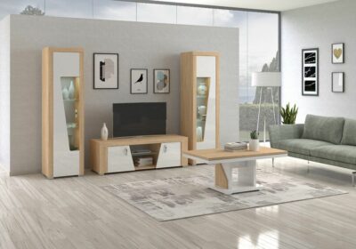 Argentier 1 Porte LED (Collection Bristol Blanc) Meubles Votre Magasin de Meuble et Électroménager à La Réunion ! 2 commander argentier le port 974 réunion