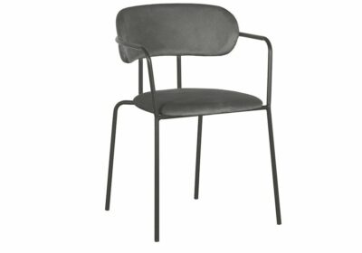 Lot de 6 Chaises avec Accoudoirs