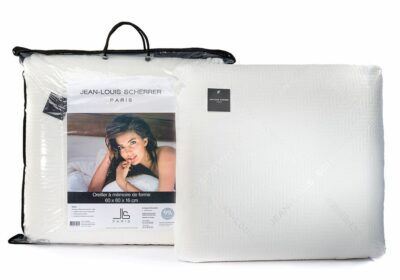 Oreiller Mémoire de Forme 60x60x16cm Jean-Louis Scherrer George V Jean-Louis Scherrer Literie Votre Magasin de Meuble et Électroménager à La Réunion ! 3 commander oreiller savanna 974 réunion