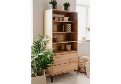 Étagère 2 Portes 2 Niches (Collection Korsika) Meubles Votre Magasin de Meuble et Électroménager à La Réunion ! 2 commander étagère le port 974 réunion