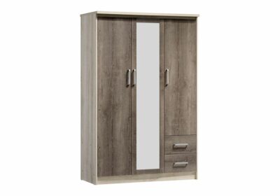 Armoire 3 Portes 2 Tiroirs avec Miroir (Collection Castillo) Armoires, Commodes & Chevets Votre Magasin de Meuble et Électroménager à La Réunion ! 3 acheter armoire savannah réunion 974