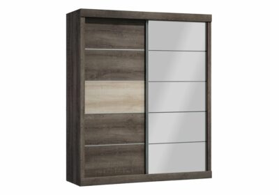 Armoire 2 Portes Coulissantes avec Miroir (Collection Simon) Armoires, Commodes & Chevets Votre Magasin de Meuble et Électroménager à La Réunion ! 3 acheter armoire ste suzanne réunion 974