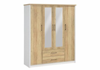 Salon de Jardin avec Table de Coin Coffre Julie Jardins & Terrasses Votre Magasin de Meuble et Électroménager à La Réunion ! 4 Armoire 4 Portes 2 Tiroirs (Collection Bianca)
