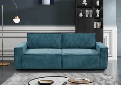 Canapé 3 Places Moderne Convertible Lucia