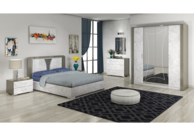 Lit LED 140x190cm (Collection Olivia) Chambres à Coucher Votre Magasin de Meuble et Électroménager à La Réunion ! 2 acheter lit led st denis réunion 974