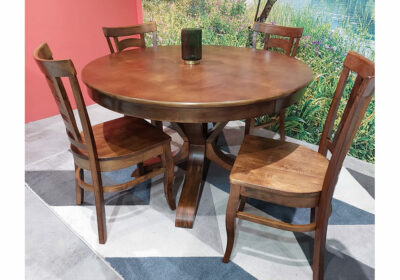 Ensemble Table Ronde 120cm avec 4 Chaises Salles à Manger Votre Magasin de Meuble et Électroménager à La Réunion ! 2 commander table ronde st denis réunion 974