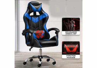 Fauteuil de Bureau Racer Gaming Fonction Massage Bureaux Votre Magasin de Meuble et Électroménager à La Réunion ! 2 acheter fauteuil de bureau ste suzanne réunion 974