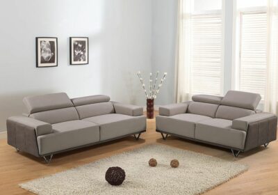 Salon Design 3 + 2 Beige / Choco Classiques Votre Magasin de Meuble et Électroménager à La Réunion ! 2 commander salon design quartier français 974 réunion