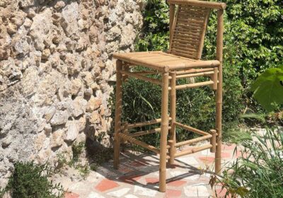 Tabouret de Bar en Bambou Jardins & Terrasses Votre Magasin de Meuble et Électroménager à La Réunion ! 3 Tabouret de Bar en Bambou
