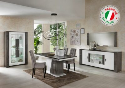 Argentier 2 Portes avec Éclairage LED (Collection Vivaldi) Meubles Votre Magasin de Meuble et Électroménager à La Réunion ! 2 Argentier 2 Portes avec Éclairage LED (Collection Vivaldi)