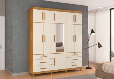 Armoire 11 Portes 6 Tiroirs Triton Armoires, Commodes & Chevets Votre Magasin de Meuble et Électroménager à La Réunion ! 2 acheter armoire le port 974 réunion